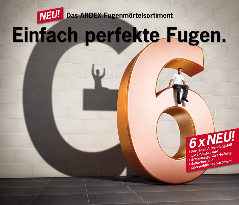 ARDEX Fugenmörtelsortiment: Einfach perfekte Fugen
